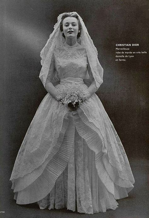 wedding dress 1950 dior|christian dior 1951 collection looks.